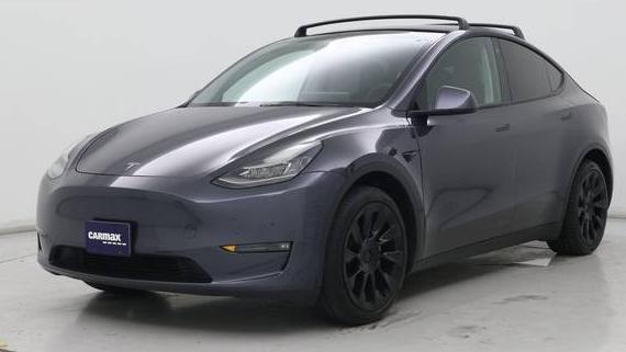 TESLA MODEL Y 2021 5YJYGDEE0MF152667 image